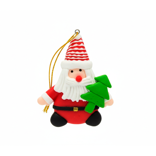 [76488] Adorno navideño santa colgar 10x7cm s1503-1062