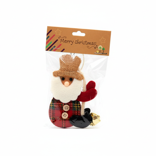[116305] Adorno navideño santa colgar 15cm p218-54