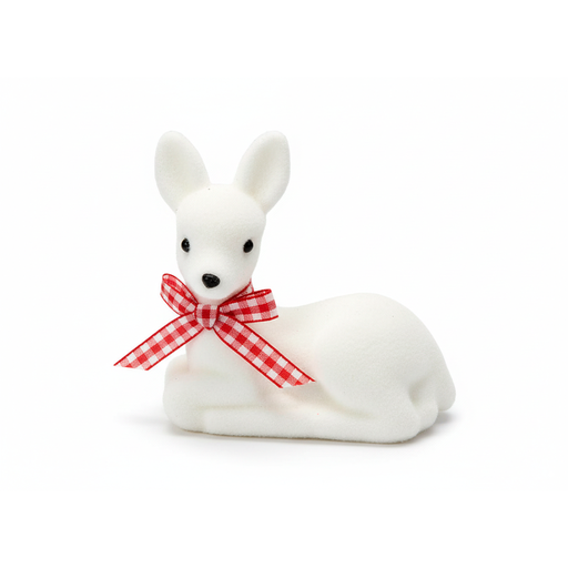 [108165] Adorno navideño venado 22x20cm 2-pcl1910-0562