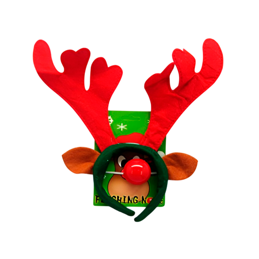 [90420] Adorno navideño vincha/cuernos 26cm a1604-370