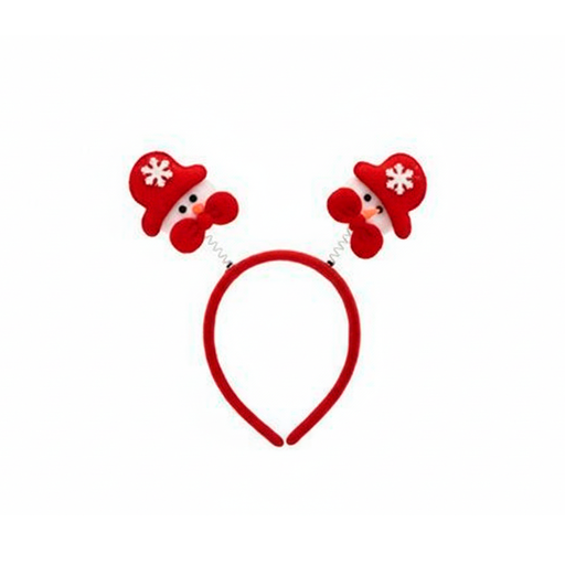 [116271] Adorno navideño vincha/frosty 19x22cm ht-1223