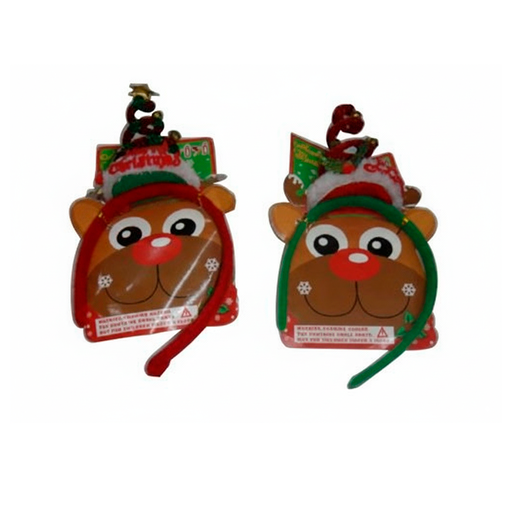 [90421] Adorno navideño vincha/pino 24cm varios colores