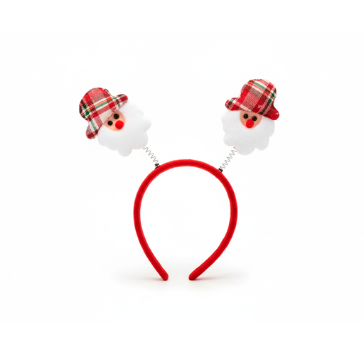 [116273] Adorno navideño vincha/santa 19x22cm ht-1217