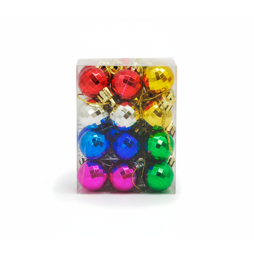 [76969] Bola navideña 3cm 24pc 1200751210 varios/co