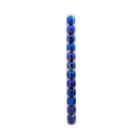 Bola navideña 6cm 12pc azul brillante escarchado mate