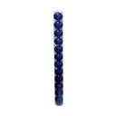 Bola navideña 8cm 12pc azul brillante oscuro sycb20