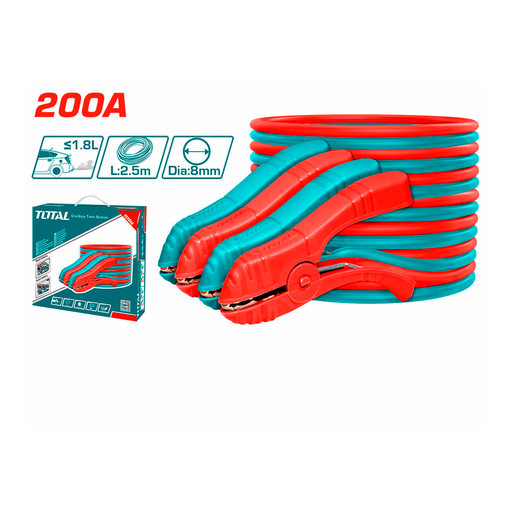 [110078] Jumper para carro 200a 8' total pbca12001
