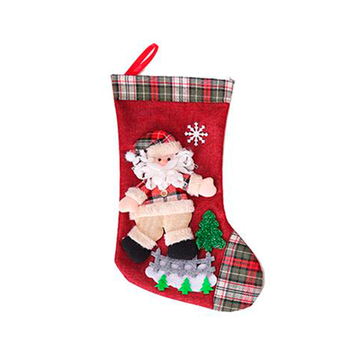 [76360] Bota navideña santa 24x40cm 2-cs1503-812