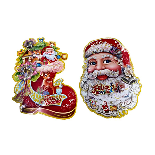 [92449] Calcomania navideña santa 46x27cm lm1704-298