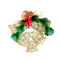 Campana navideña 23x24cm 2-lm1704-229 varios colores