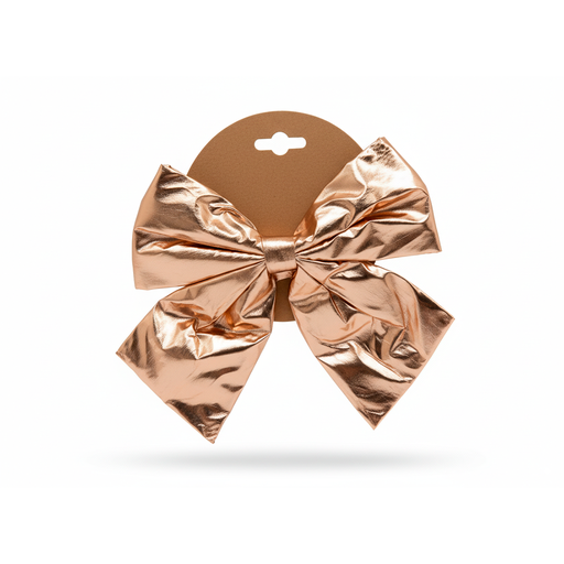 [130588] Chongo navideño 20x20cm champagne