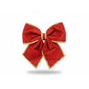 Chongo navideña 22x27cm wd-20569 rojo/dorado