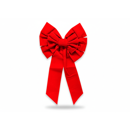 [76502] Chongo navideño 23x37cm 2-cs1503-1272 rojo