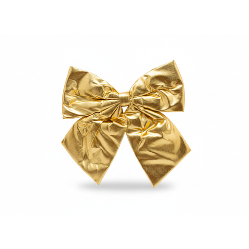 [130587] Chongo navideño 28x28cm dorado