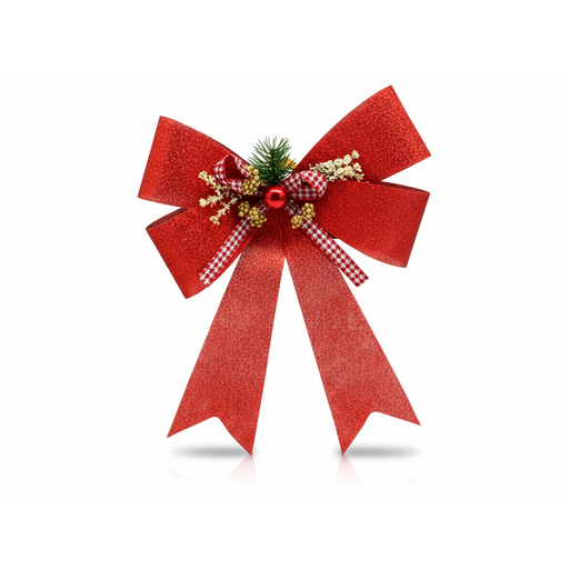 [130585] Chongo navideño 30x40cm rojo