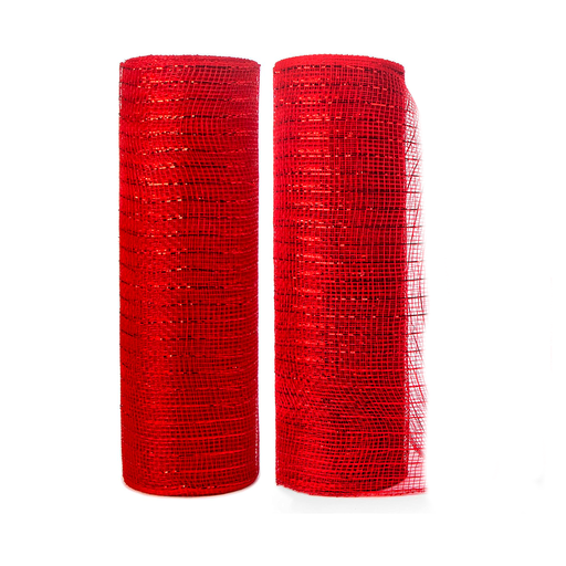 [83792] Cinta navideña 25cmx10yd 2-cs1602-1208r rojo