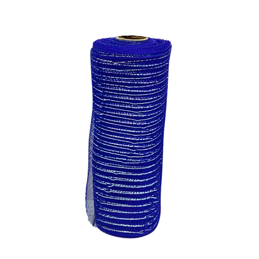 [130399] Cinta navideña 25cmx10yd cd3396 azul