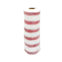 Cinta navideña 25cmx10yd cd3408 rojo/blanco