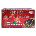 Conexion  navideña 100l 8f 5m blanco calido  cable verde 052
