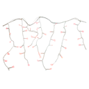 Conexion  navideña100l tipo lluvia  8f 1.8m rojo cable blanco