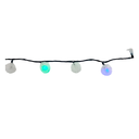 Conexion  navideña 100l tipo nieve 8f 8m multifuncional cable verde