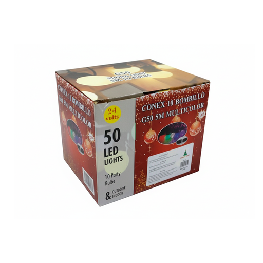 [123991] Conexion  navideña 10l 5m multicolor lsh070