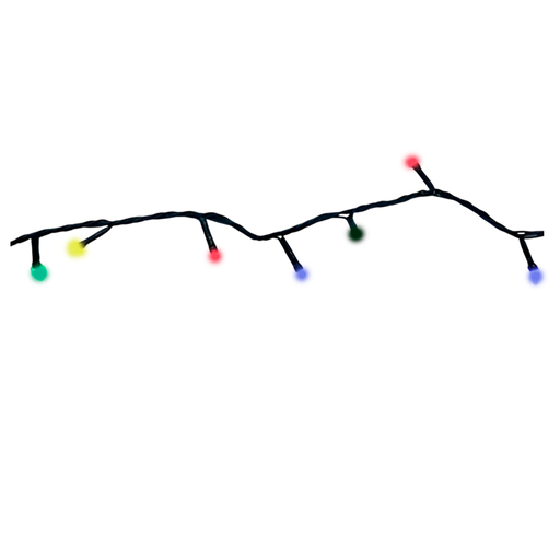 [103539] Conexion  navideña 140l 8f 7m multifuncional cable verde con musica