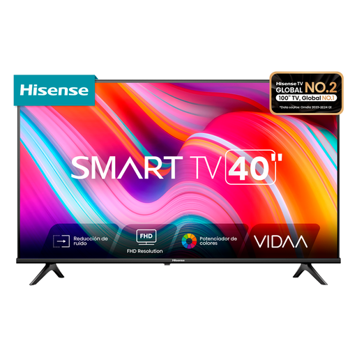 [150299] Televisor hisense 40" 4k vidaa smart tv