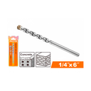 Broca concreto  1/4x6" ricota uracdb01042