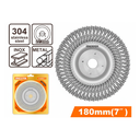 Cepillo alambre tipo copa 7" ricota awb1801