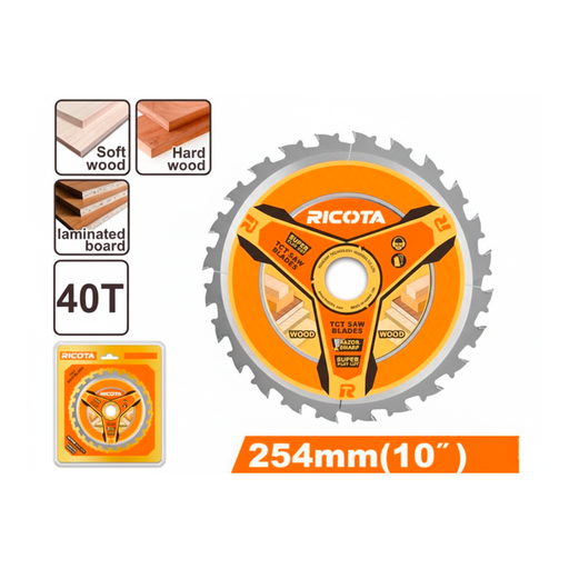 [151974] Disco para ingleteadora  10" 40dt ricota atct2108