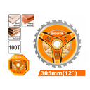 Disco para ingleteadora  12" 100dt ricota tct2114