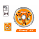 Disco sierra circular 7.1/4" 60dt ricota 2301