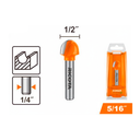 Broca para router med caña 5/16" ricota 402
