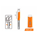 Broca para router recta 1/2x1" ricota b0106