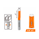 Broca para router recta 1/4x1" ricota b0105