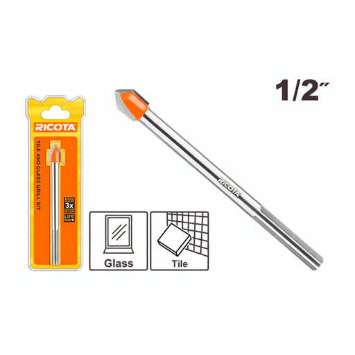 [151849] Broca vidrio 1/2" ricota uragdb0121