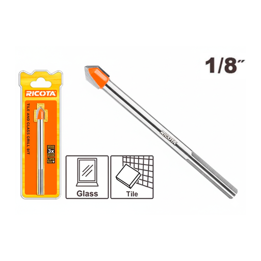 [151844] Broca vidrio 1/8" ricota uragdb0181