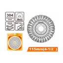 Cepillo alambre tipo copa 4.1/2" ricota 151