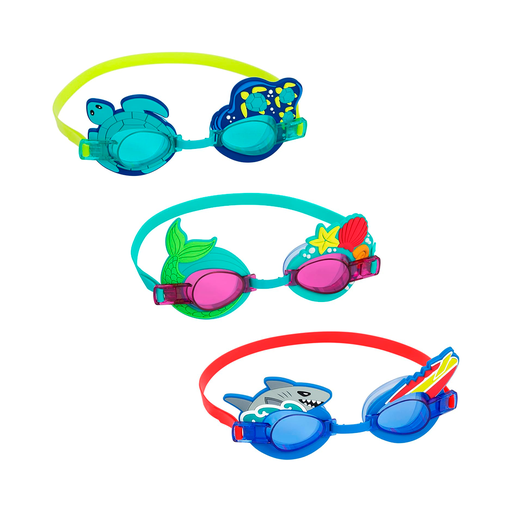 [101674] Anteojos para natación de policarbonato bestway 21080