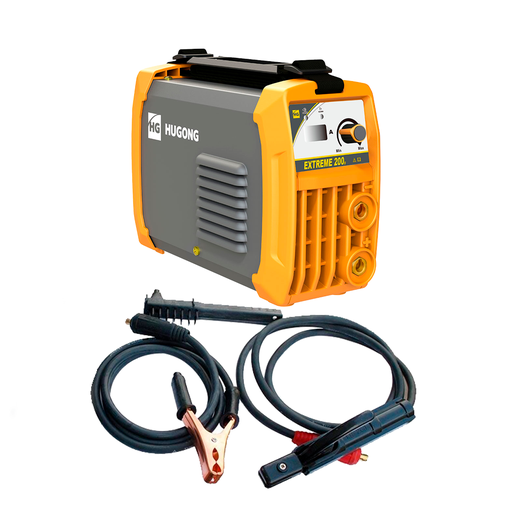 [83106] Soldadora electrica 110 voltios hugong stick100 amarillo