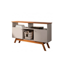 Mueble mdf tv 68x140x42cm negro/madera