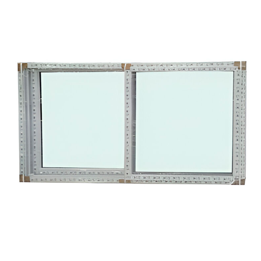 [118046] Ventana corrediza lisa upvc 1.8 x 1.2 metros vento blanco