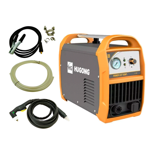 [119710] Cortadora de plasma 230 voltios portatil hugong amarillo