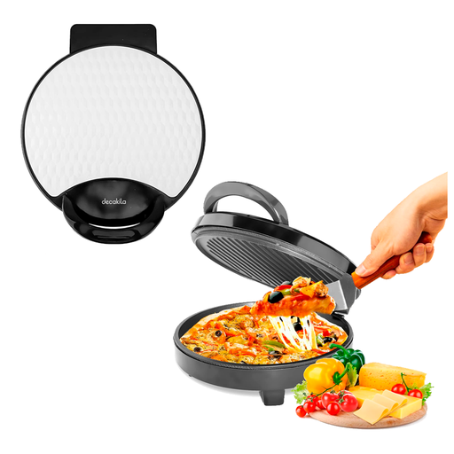 [120323] Pizzera electrica antiadherente decakila kuec014w negro