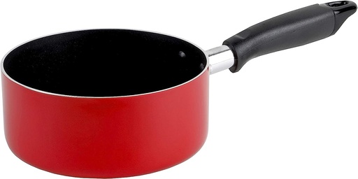 [125897] Olla con mango y tapadera 18x8cm decakila kmep008b rojo