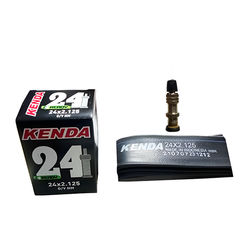 [18040] Neumatico de bicicleta 24x2.125 con valvula kenda negro