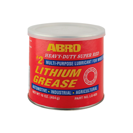 [35547] Grasa de litio en lata 16 onzas #2 abro lg-920 roja