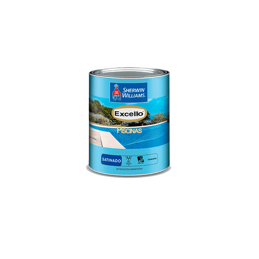 [43761] Pintura para piscina 1-galon a5l25 sherwin williams azul cristal