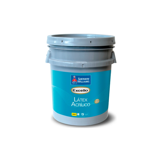 [43813] Pintura excello latex 1-cubeta sherwin williams blanco